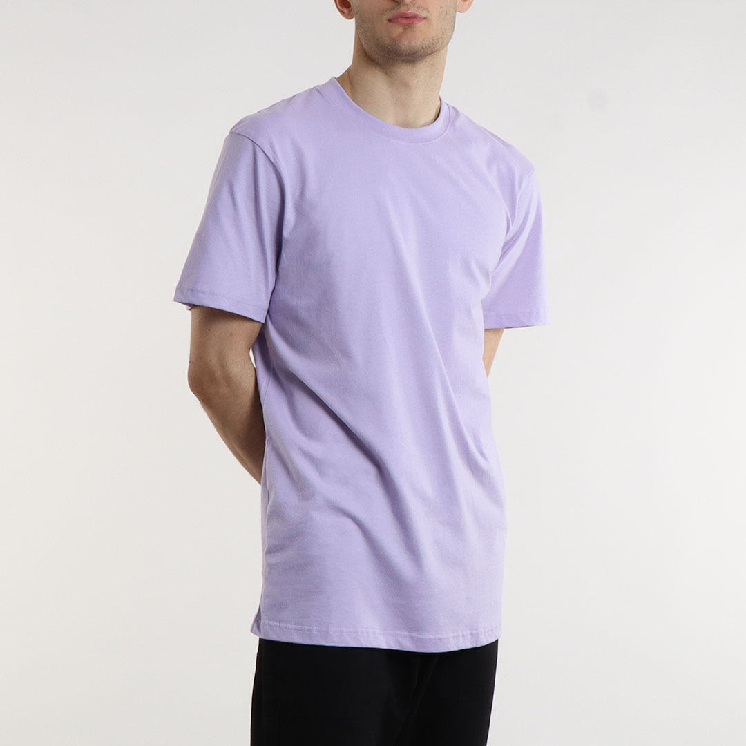 Urban Industry Organic T-Shirt, Digital Lavender, Detail Shot 6