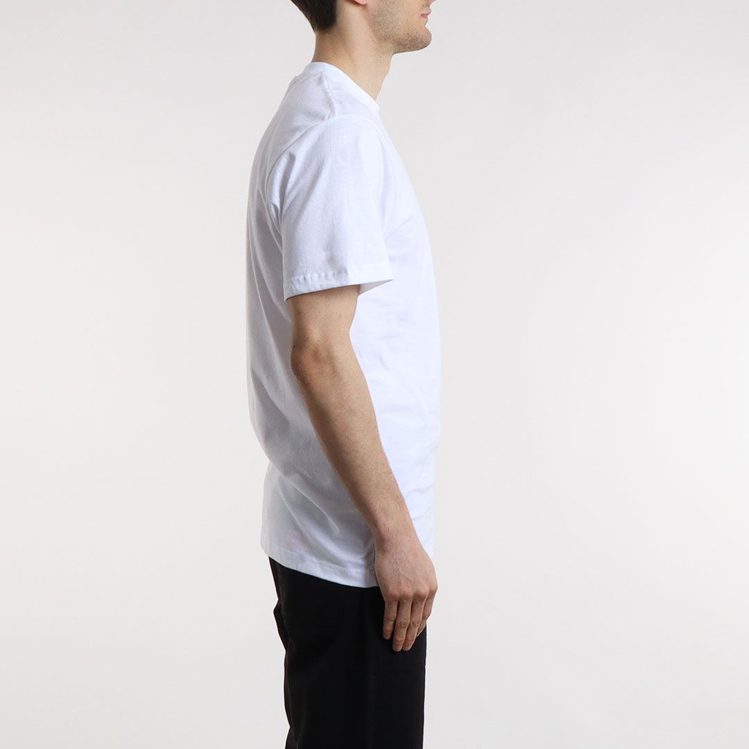 Urban Industry Organic T-Shirt 3-Pack, White, Detail Shot 4