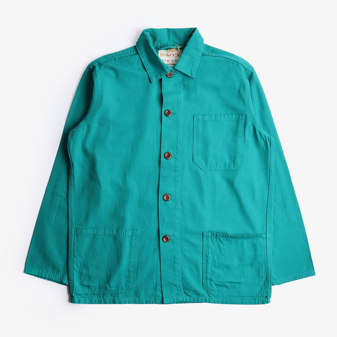 Uskees Buttoned Overshirt - Foam Green – Urban Industry