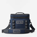YETI Hopper Flip 8 Soft Cooler, Navy, Detail Shot 1