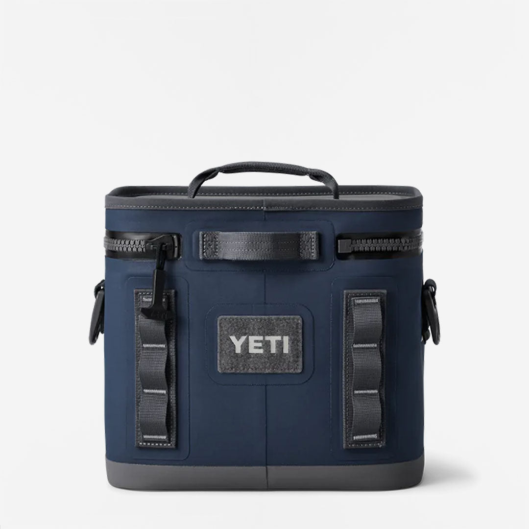 YETI Hopper Flip 8 Soft Cooler, Navy, Detail Shot 5