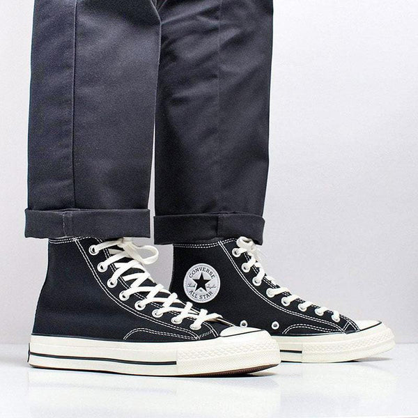 Converse Chuck Taylor All Star 70 Hi Shoes - Black/Black/Egret – Urban ...