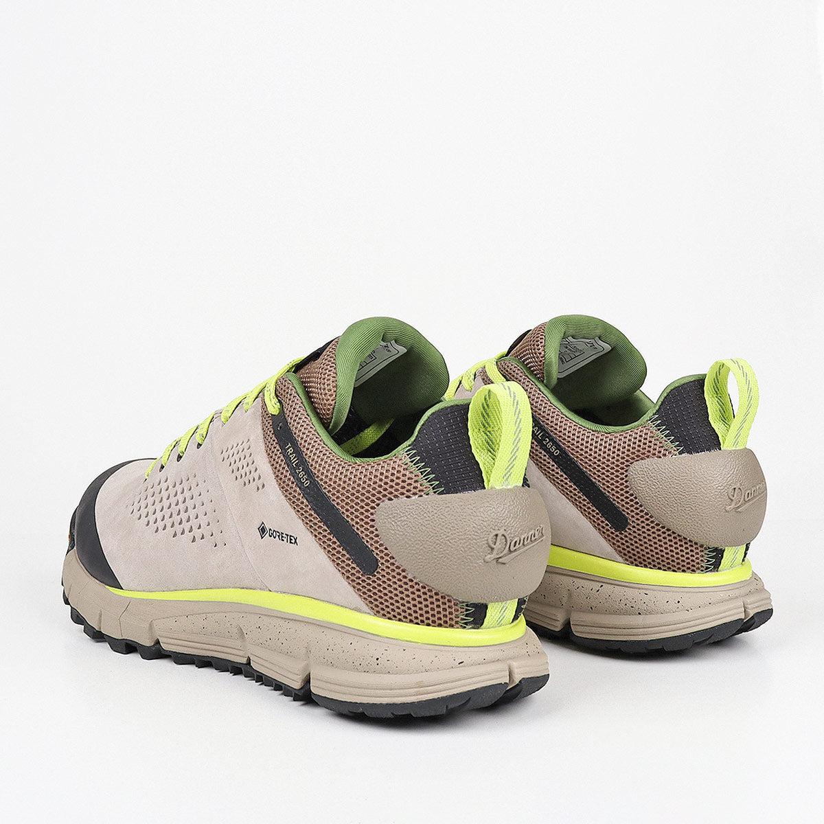 Danner Trail 2650 3" GTX Shoes - D Standard Fit, Tan Meadow Greens GTX, Detail Shot 4