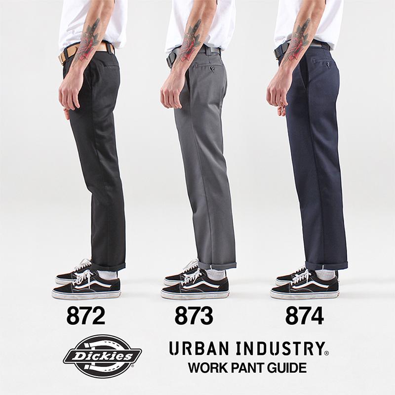 Dickies 873 Work Pant, Charcoal Grey, Detail Shot 6