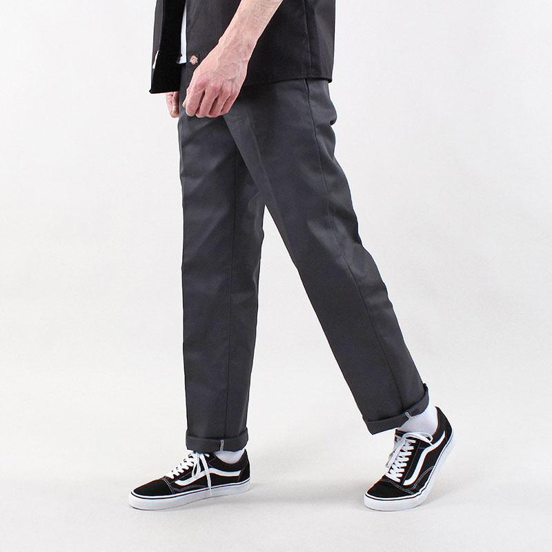 Dickies 873 Work Pant, Charcoal Grey, Detail Shot 2