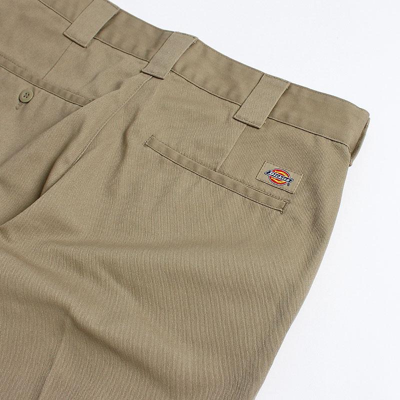 Dickies Slim Fit Shorts, Khaki, Detail Shot 3