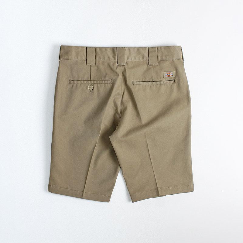 Dickies Slim Fit Shorts, Khaki, Detail Shot 2