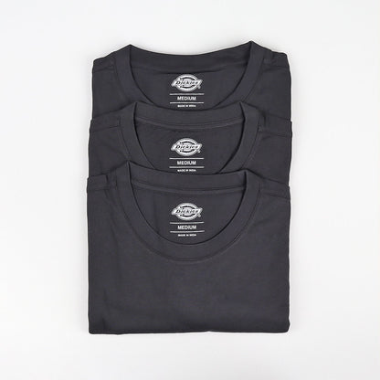 Dickies T-Shirt 3-Pack, Black, Detail Shot 1