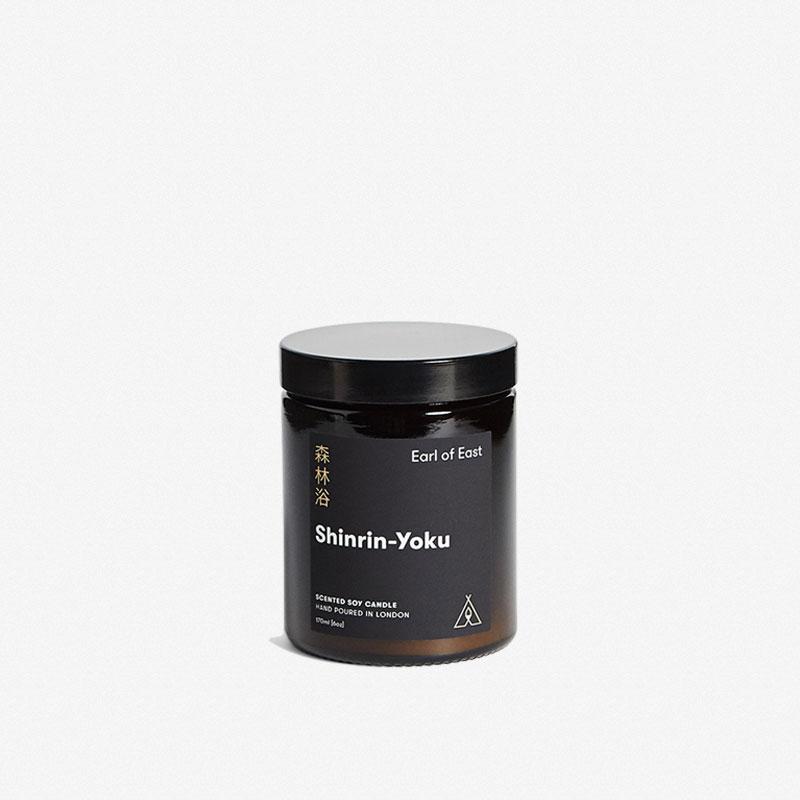 Earl of East Shinrin-Yoku Soy Wax Candle - 170ml, Shinrin Yoku, Detail Shot 1