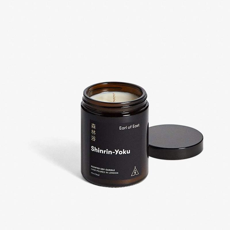 Earl of East Shinrin-Yoku Soy Wax Candle - 170ml, Shinrin Yoku, Detail Shot 3