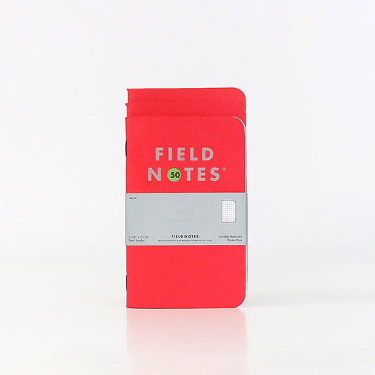 Field Notes Fifty 3-Pack Notebook