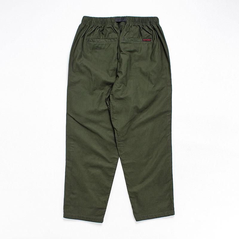 Gramicci Back Satin Loose Tapered Pant, Deep Olive, Detail Shot 3