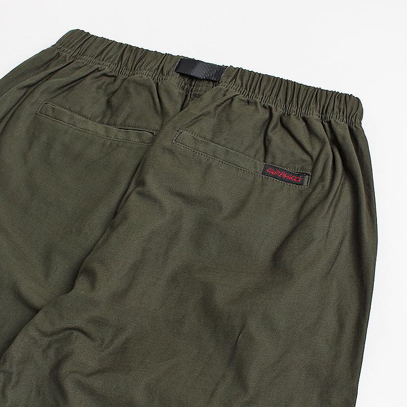 Gramicci Back Satin Loose Tapered Pant, Deep Olive, Detail Shot 4