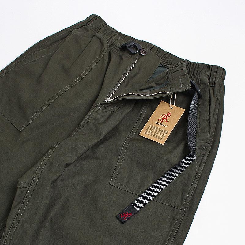 Gramicci Back Satin Loose Tapered Pant, Deep Olive, Detail Shot 5