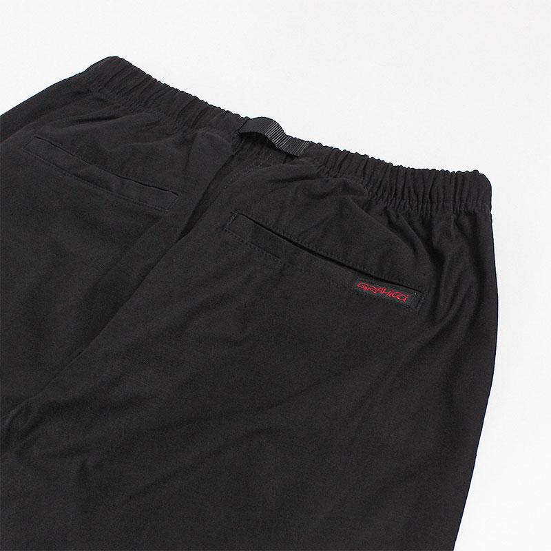 Gramicci Back Satin Tuck Tapered Pant, Black, Detail Shot 5