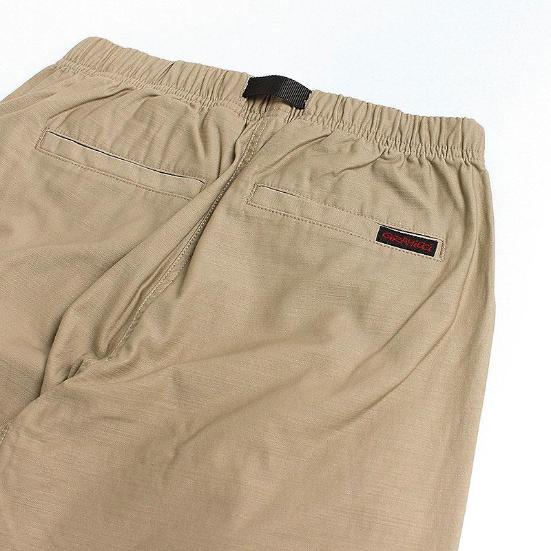Gramicci Back Satin Tuck Tapered Pant, Desert, Detail Shot 5