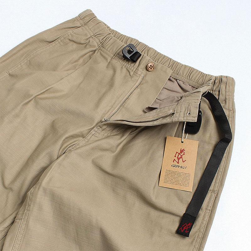 Gramicci Back Satin Tuck Tapered Pant, Desert, Detail Shot 4