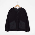 Gramicci Boa Fleece Cardigan, Black, Detail Shot 1