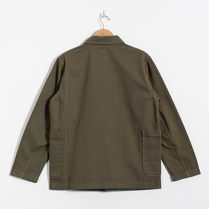 Gramicci Utility Jacket, Olive, Detail Shot 3