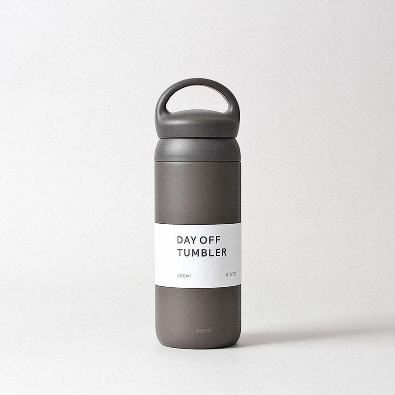 Kinto Day Off Tumbler 500ml, Dark Grey, Detail Shot 1