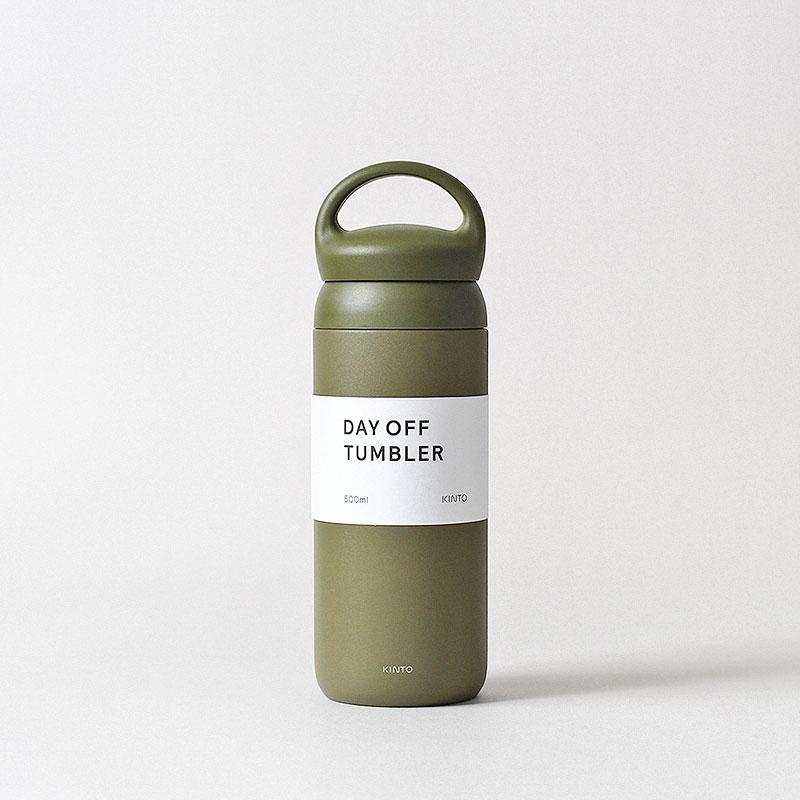 Kinto Day Off Tumbler 500ml, Khaki, Detail Shot 1