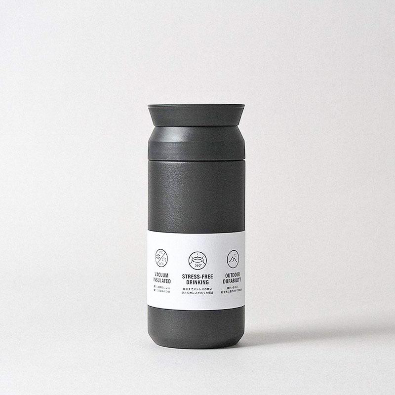 Kinto Travel Tumbler 350ml, Black, Detail Shot 3