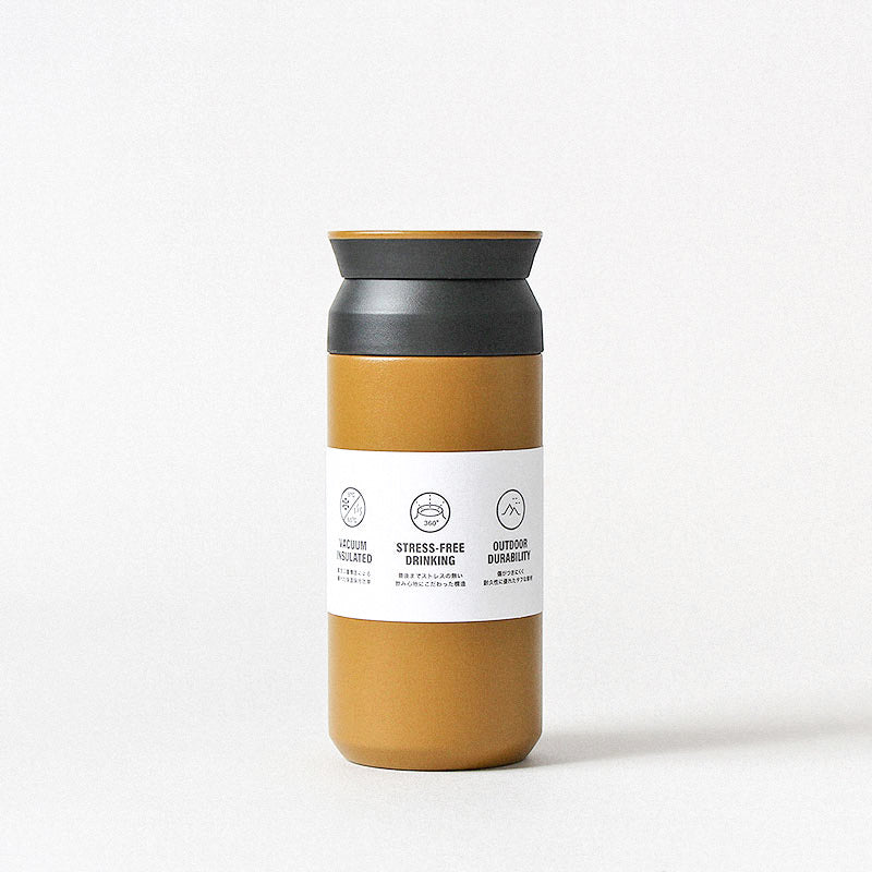 Kinto Travel Tumbler 350ml, Coyote, Detail Shot 3