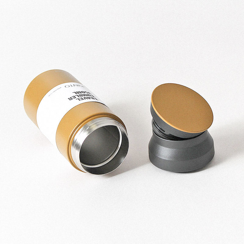Kinto Travel Tumbler 350ml, Coyote, Detail Shot 2