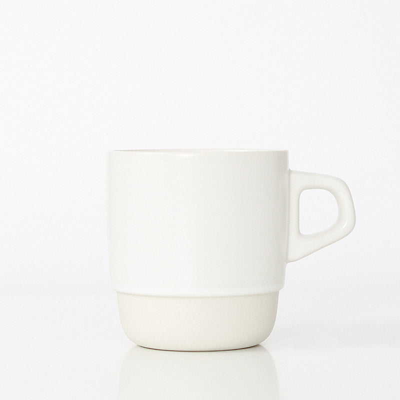 Kinto SCS Stacking Mug, White, Detail Shot 1