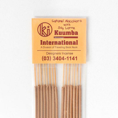 Kuumba Regular Incense Stick, Caramel Macchiato Soy Latte, Detail Shot 1
