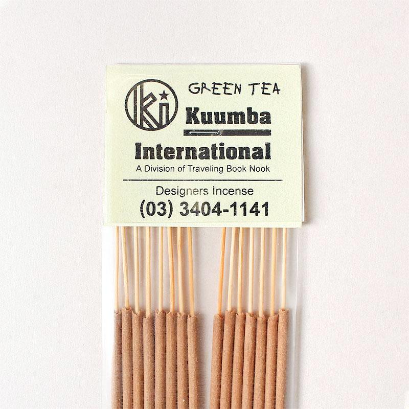 Kuumba Regular Incense Stick, Green Tea, Detail Shot 1