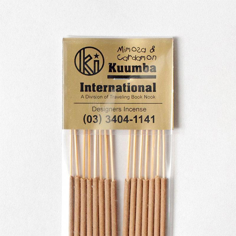 Kuumba Regular Incense Stick, Mimosa & Cardamon, Detail Shot 1