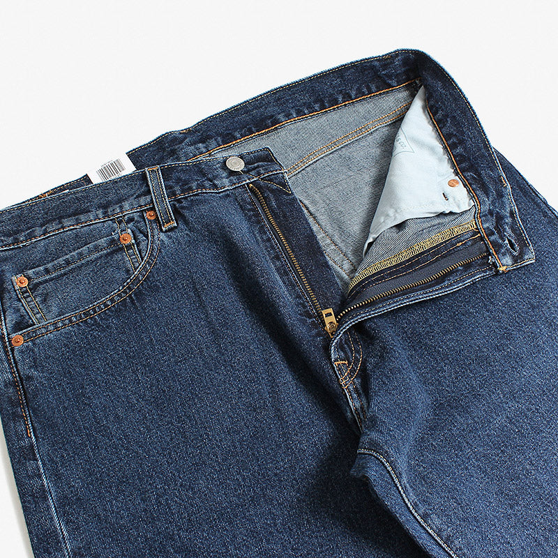 Levis 551Z Authentic Straight Fit Jeans, Rubber Worm, Detail Shot 9