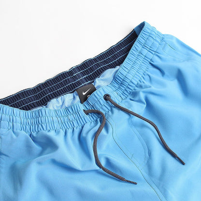 Nike Swim Perforated Swoosh 5" Shorts, University Blue, Detail Shot 3