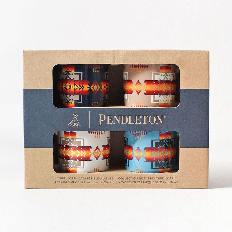 Pendleton 12oz Ceramic Mug 4 Pack