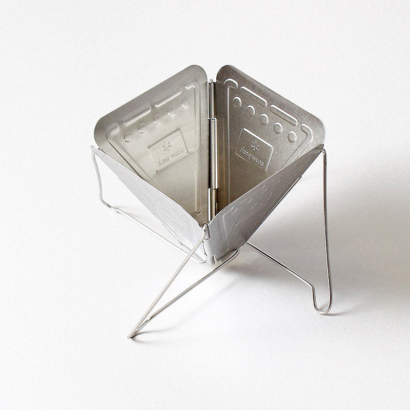 Snow Peak Folding Coffee Drip, Stainless Steel, Detail Shot 2