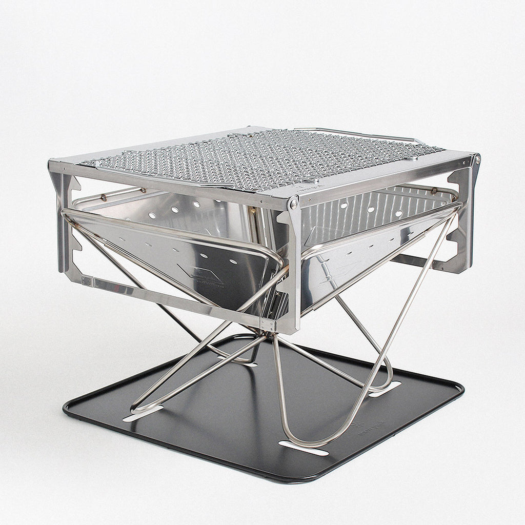 Snow Peak Takibi Fire & Grill Kit, Stainless Steel, Detail Shot 9