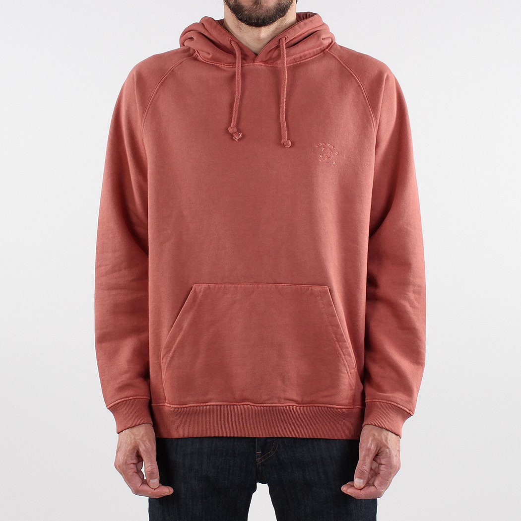 Stan Ray Outfield Pullover Hoodie, Golden Brown, Detail Shot 1