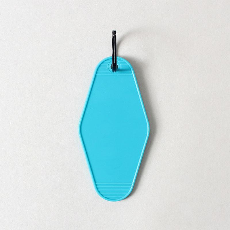 Urban Industry Vintage Hotel Key Fob, Skywalker Blue, Detail Shot 3