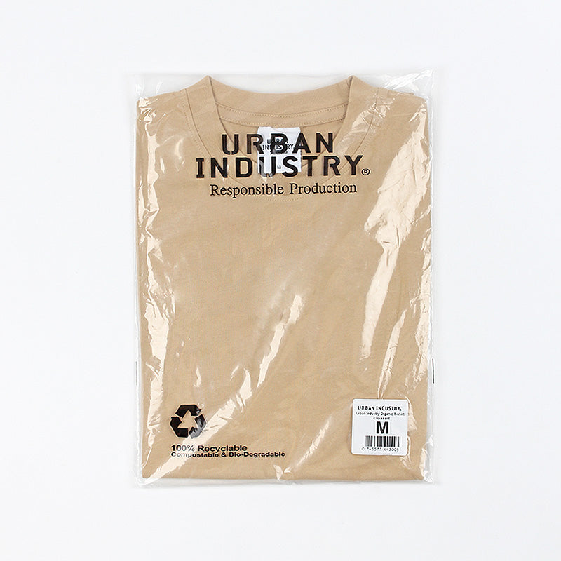 Urban Industry Organic T-Shirt, Croissant, Detail Shot 4