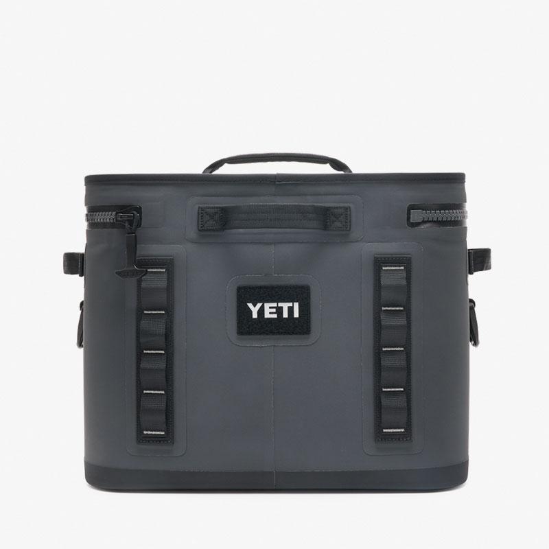 YETI Hopper Flip 18 Soft Cooler, Charcoal, Detail Shot 2